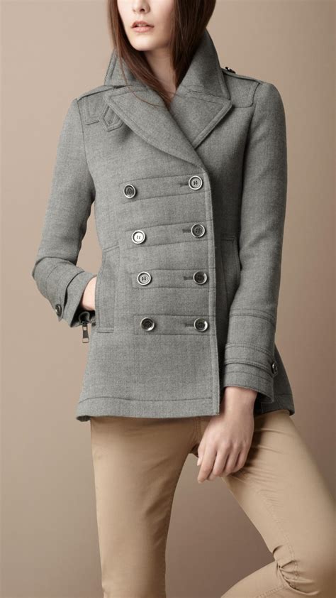 burberry britpeacoat womens|burberry pleated trench coat.